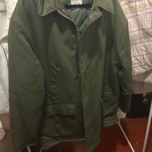 Olive Military Field Jacket for Men